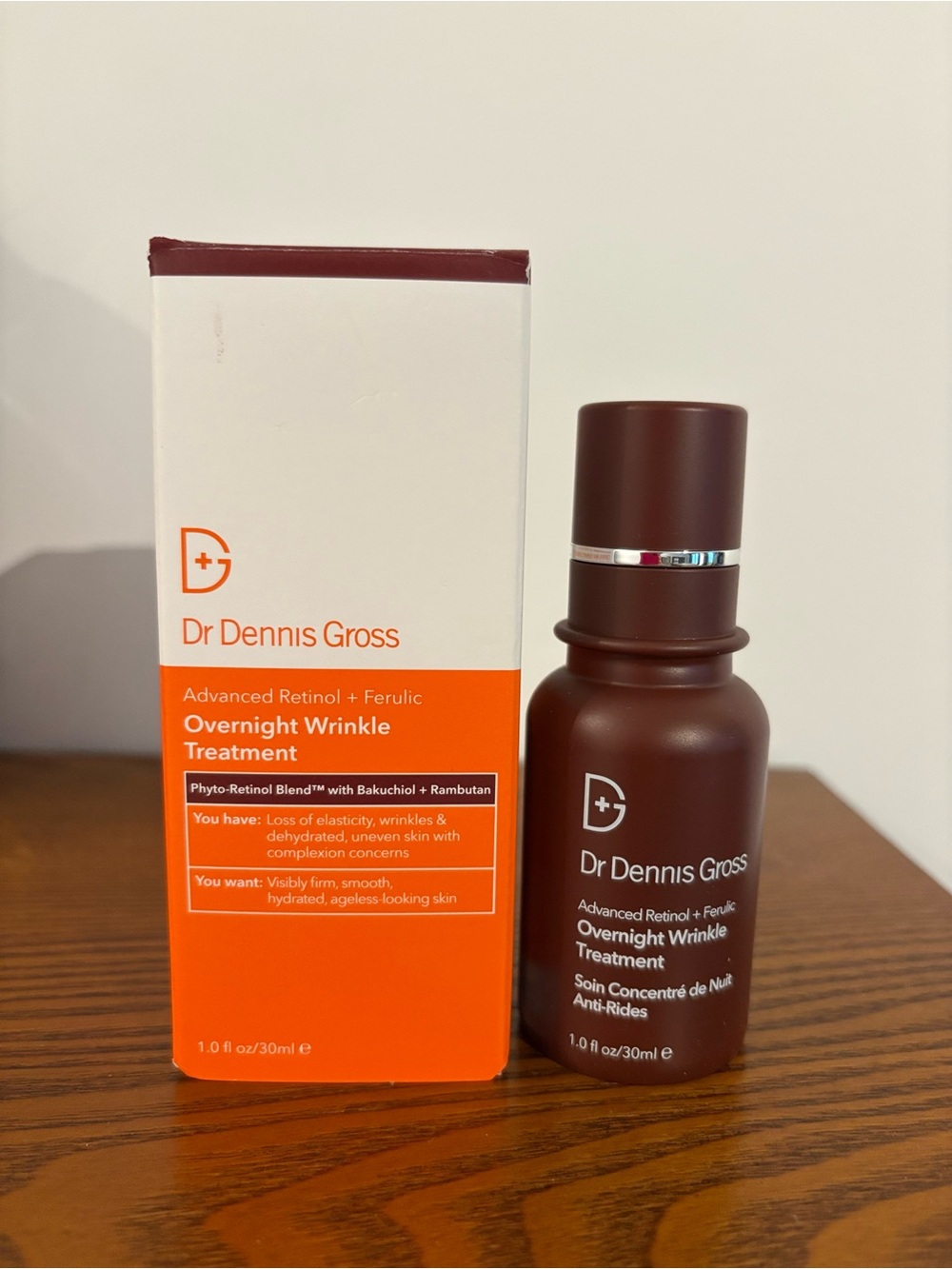 NEW Dr. Dennis Gross Advanced Retinol + Ferulic Overnight Wrinkle Treatment